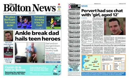 The Bolton News – July 20, 2021