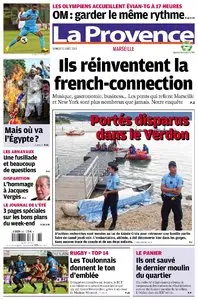  La Provence, Marseille – Samedi 17 Août 2013