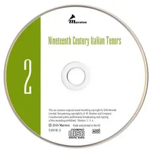 Various Artists - Nineteenth Century Italian Tenors (2016) {3CD Set Marston 53018-2}