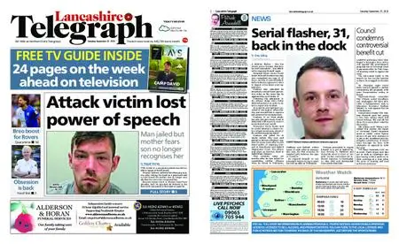 Lancashire Telegraph (Burnley, Pendle, Rossendale) – September 25, 2021