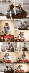 Stock Photo - Travel Kids