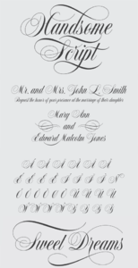 Handsome Script Font