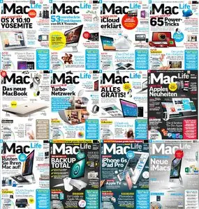 Mac Life Germany - 2015 Full Year Issues Collection