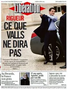 Liberation - Mardi 8 Avril 2014