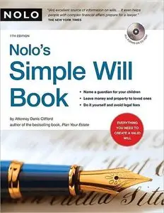 Nolo's Simple Will Book (repost)