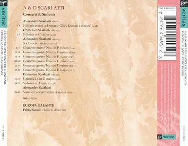 Fabio Biondi, Europa Galante - Alessandro & Domenico Scarlatti: Concerti & Sinfonie (2002)