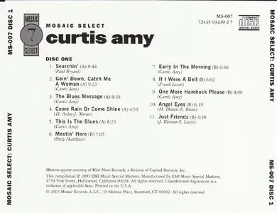 Curtis Amy - Mosaic Select (2003)