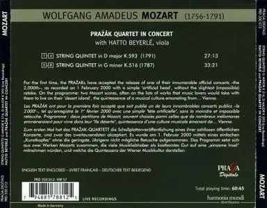 Pražák Quartet, Hatto Beyerle - Mozart: String Quintets K 593 & K 516 (2005)