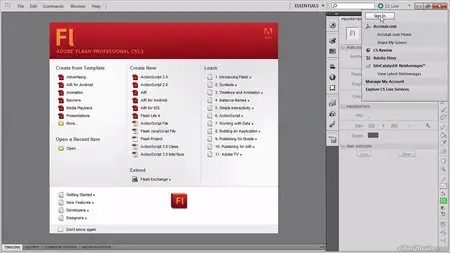 Video2Brain - Adobe Flash Professional CS6: New Features Workshop