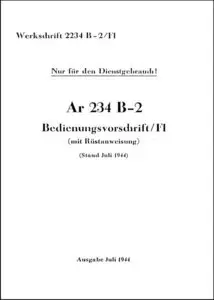 Ar 234 Bedienungsvorschrift