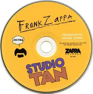 Frank Zappa - Zappa In New York (1977) + Studio Tan (1978) {2012 UMe Remaster}