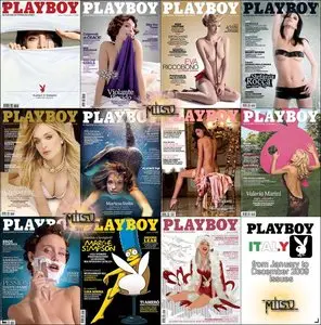Playboy Italy - Full Year 2009 Issues Collection