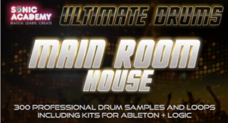 Sonic Academy Ultimate Drums Main Room House (AiFF-REX-Apple Loops)
