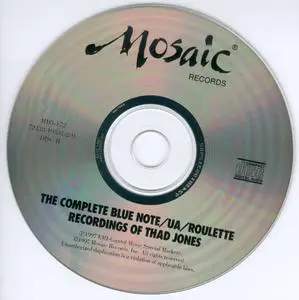Thad Jones - The Complete Blue Note/UA/Roulette Recordings (1997) {3CD Set, Mosaic MD3-172 rec 1956-1960}