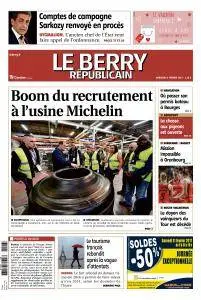 Le Berry Républicain du Mercredi 8 Février 2017