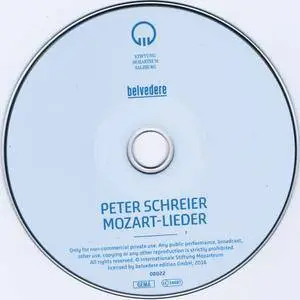 Peter Schreier, Erik Werba - Peter Schreier: Mozart-Lieder (2016)