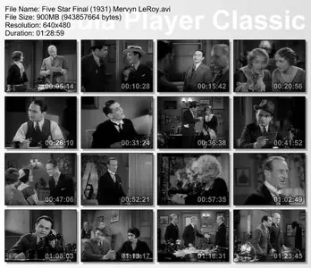 Five Star Final (1931) - Mervyn LeRoy