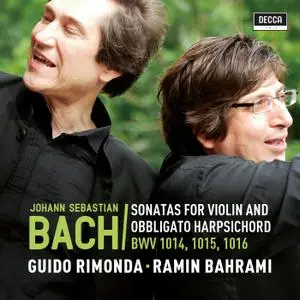 Guido Rimonda - Sonatas for Violin and Harpsichord BWV 1014, 1015, 1016 (2021) [Official Digital Download 24/96]