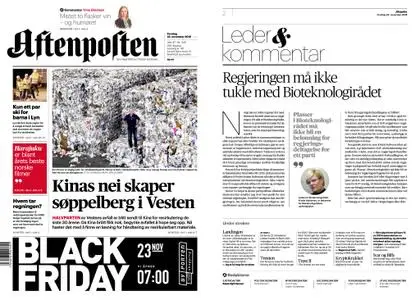 Aftenposten – 22. november 2018