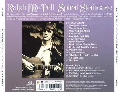 Ralph McTell ‎– Spiral Staircase (1970) [Reissue 2007]