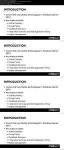 Microsoft Windows Server 2016 Certification Training – 70-742 Exam