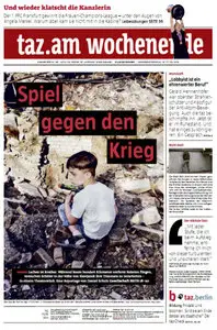 Tageszeitung TAZ vom 16 Mai 2015