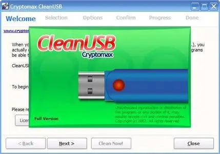 Cryptomax CleanUSB v1.0