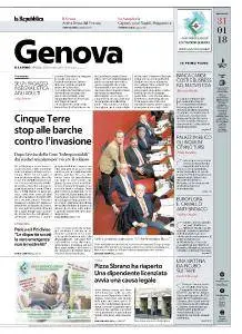 la Repubblica Genova - 31 Gennaio 2018