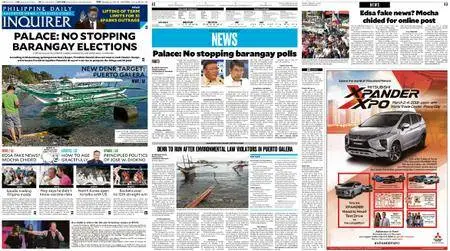 Philippine Daily Inquirer – February 27, 2018