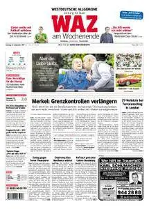 WAZ Westdeutsche Allgemeine Zeitung Buer - 16. September 2017