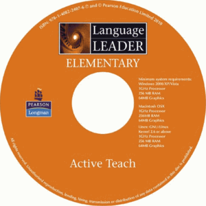 ENGLISH COURSE • Language Leader • Elementary • Active Teach CD (2010)