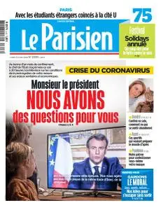 Le Parisien du Lundi 13 Avril 2020