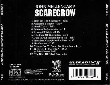 John Mellencamp - Scarecrow (1985) [MFSL UDCD-II 604]
