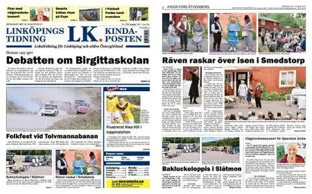 Linköpings Tidning & Kinda-Posten – 21 augusti 2017