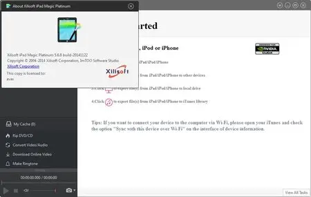 Xilisoft iPad Magic Platinum 5.6.8.20141122