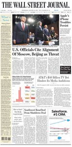 The Wall Street Journal – 30 January 2019