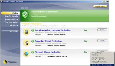 Symantec Endpoint Protection 11.0.780.1109