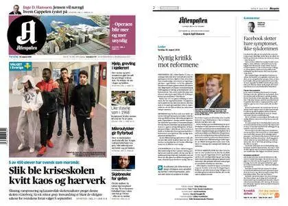 Aftenposten – 30. august 2018