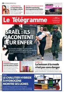 Le Télégramme Concarneau - 10 Octobre 2023