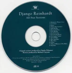 Django Reinhardt - All Star Sessions (1935-1939) {Capitol Jazz 7243 5 31577 2 2 rel 2001}