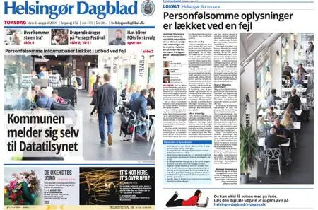 Helsingør Dagblad – 01. august 2019