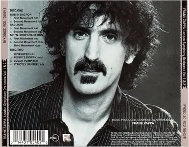 Frank Zappa - London Symphony Orchestra Vol. 1 & 2 (1983) [2CD] {1995 Ryko Remaster Complete Series}