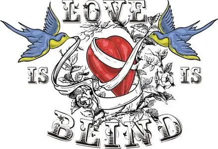 Vector Love is blind 4333941