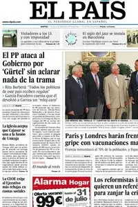 El PaΓs. 21 Julio