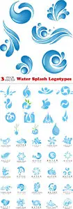 Vectors - Water Splash Logotypes