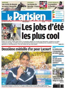 Le Parisien - Vendredi 13 aout 2010 + Cahier Paris