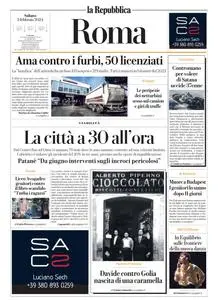 la Repubblica Roma - 3 Febbraio 2024