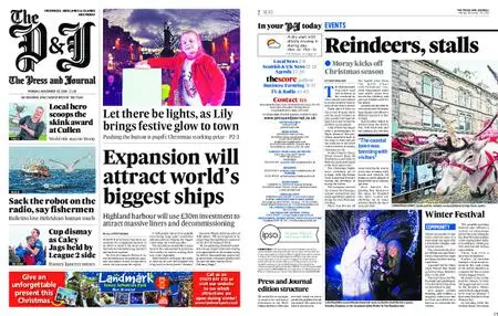 The Press and Journal Moray – November 26, 2018