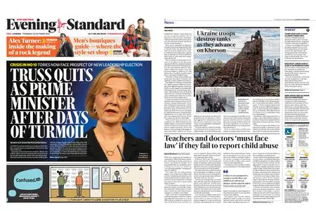 London Evening Standard – October 20, 2022