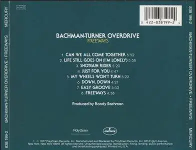 Bachman-Turner Overdrive - Freeways (1977) Re-up